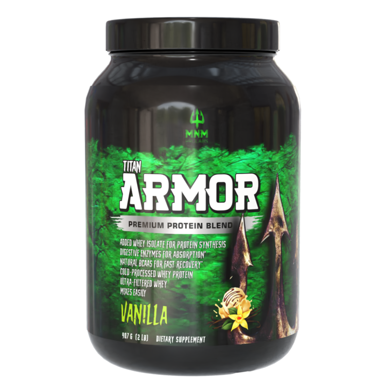 2lb TITAN-ARMOR Whey Isolate Protein Vanilla