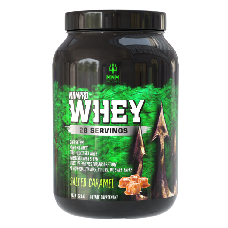 2lb MNMPRO-WHEY Protein Salted Caramel