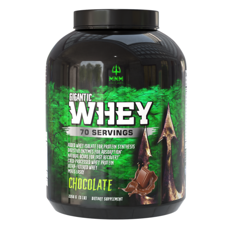 5lb GIGANTIC-WHEY Protein Chocolate