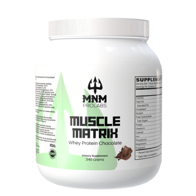 MUSCLE MATRIX Whey Protein Chocolate