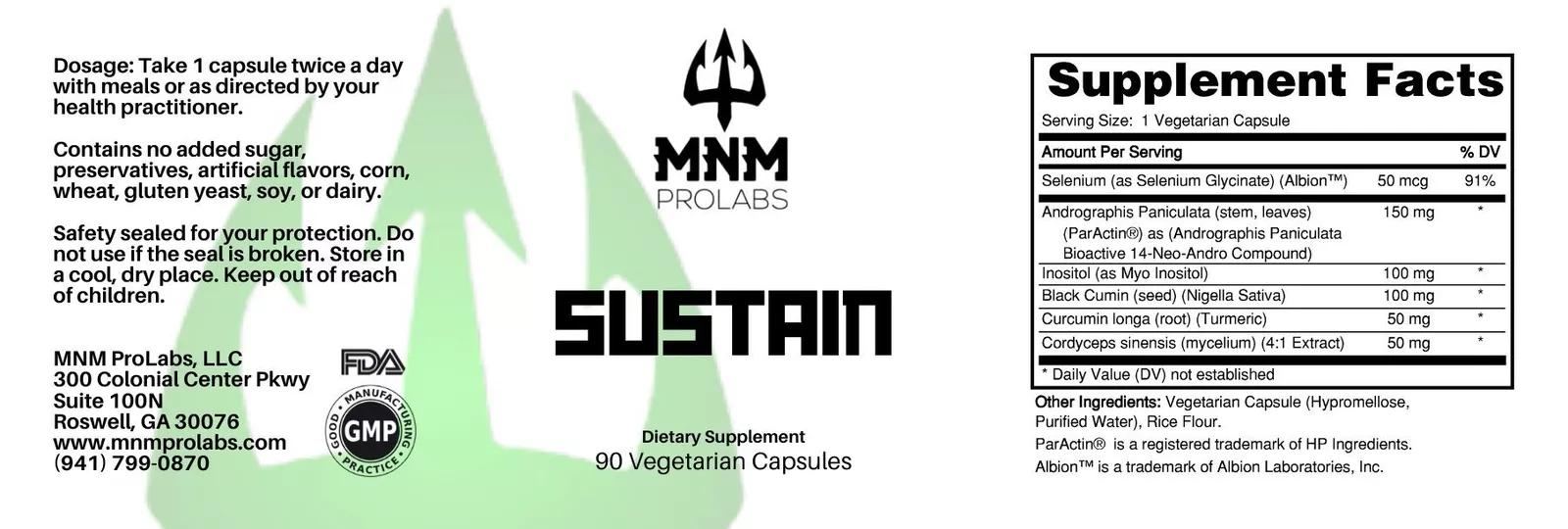 sustain Label