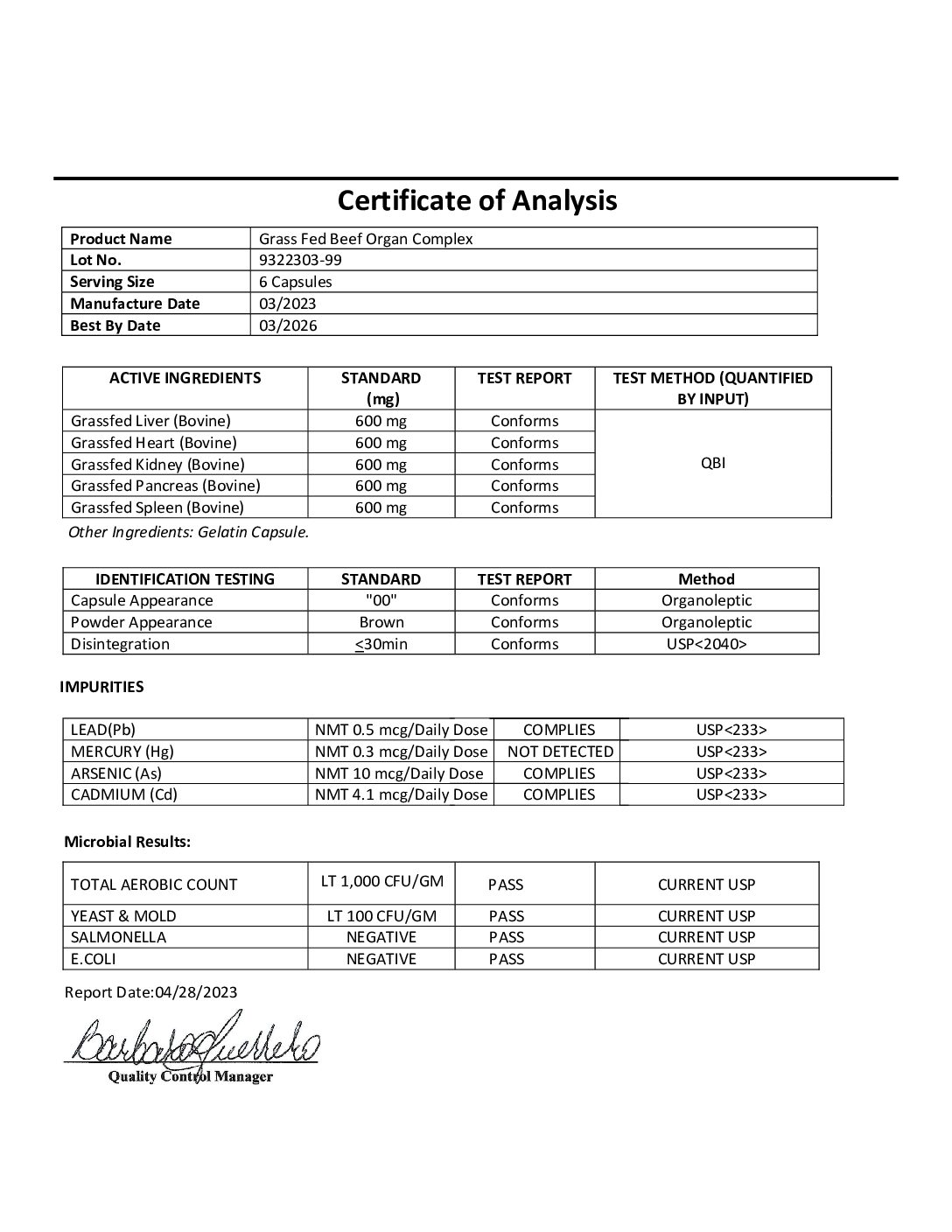 ROC508 – Date Reported 4 2023