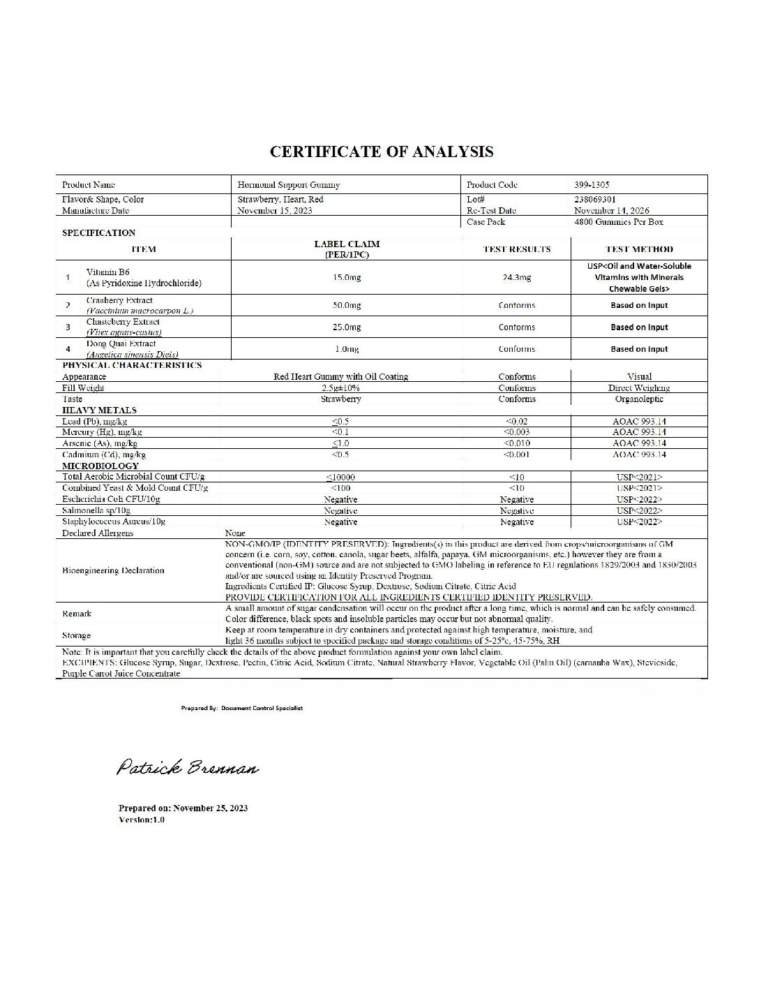 ROC947 – Date Reported Nov 15 2023