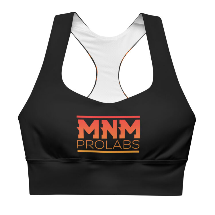 Savage Wolf Longline Sports Bra