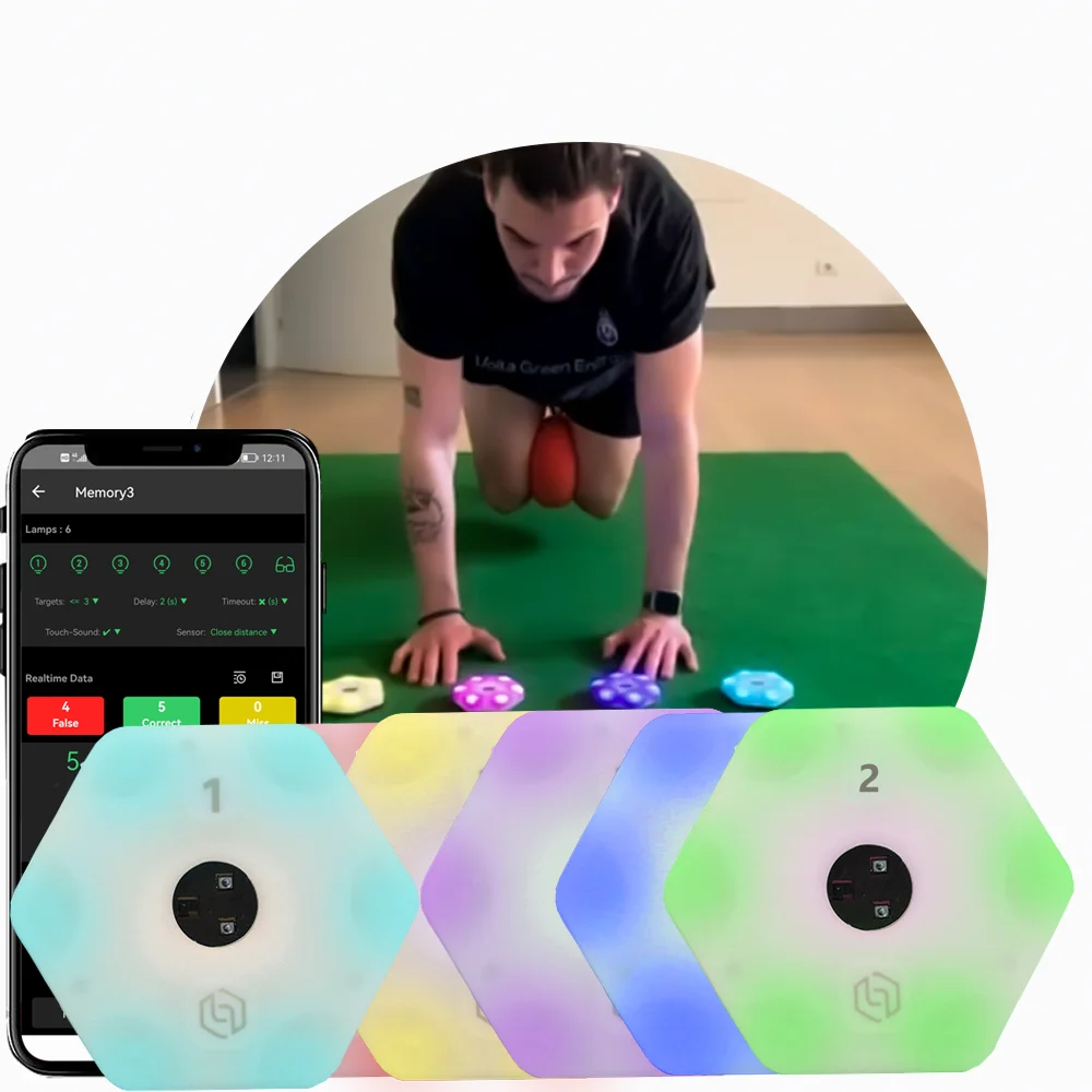 Reactionx Training Light Lamp, Speed agility, Response Equipment, Basketball, Soccer, Tennis, Fitlight, Blazepod, Badminton 1
