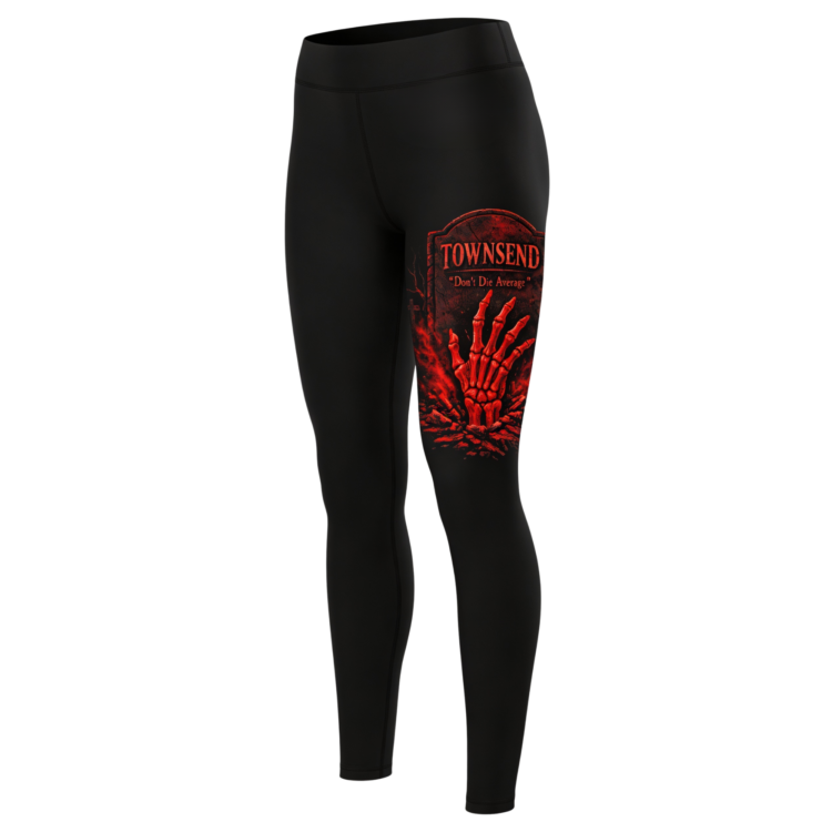 Don’t Die Average Premium Leggings (Grave Edition)