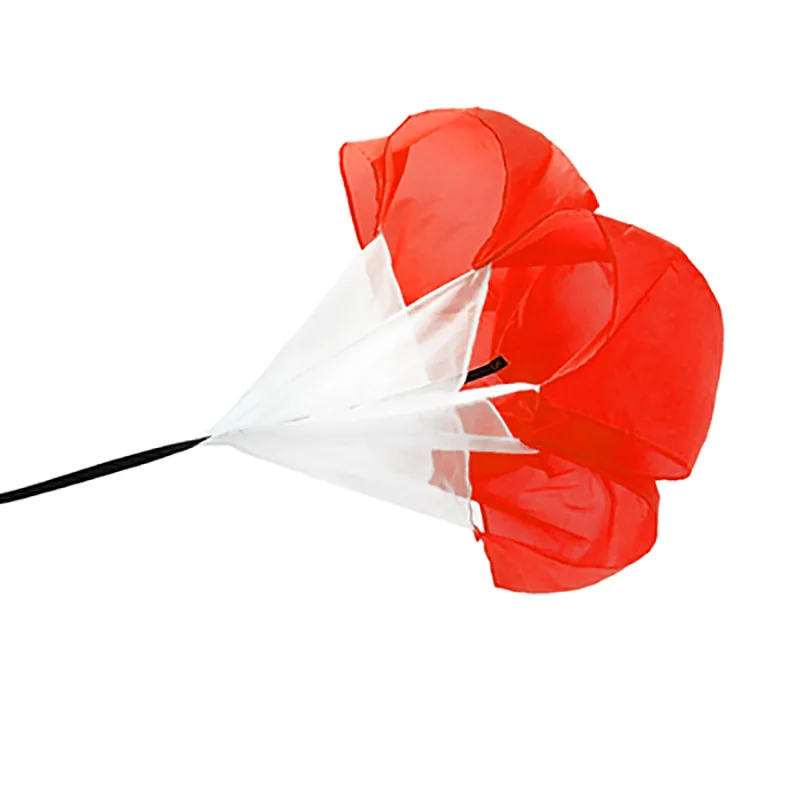 Speed Resistance Training Parachute Running Chute Soccer Speed Drag Chute Physical Training Equipment Parachute Umbrella – Red 8