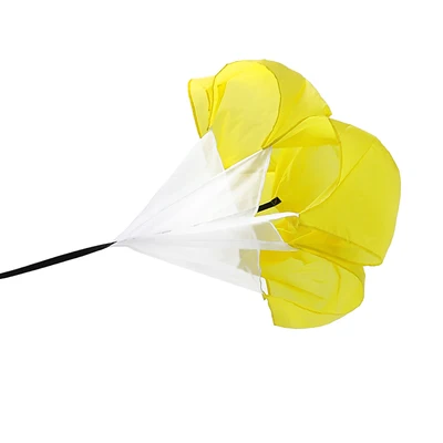 Speed Resistance Training Parachute Running Chute Soccer Speed Drag Chute Physical Training Equipment Parachute Umbrella – Yellow 7