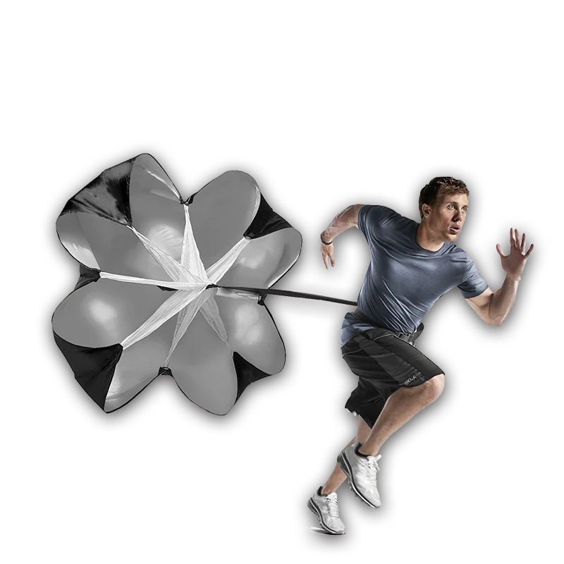 Speed Resistance Training Parachute Running Chute Soccer Speed Drag Chute Physical Training Equipment Parachute Umbrella 6